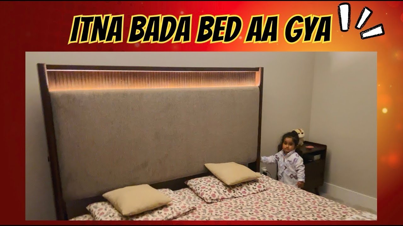 Itna Bada Bed! Master Bedroom Transformation and Auggie ke Christmas Gifts!