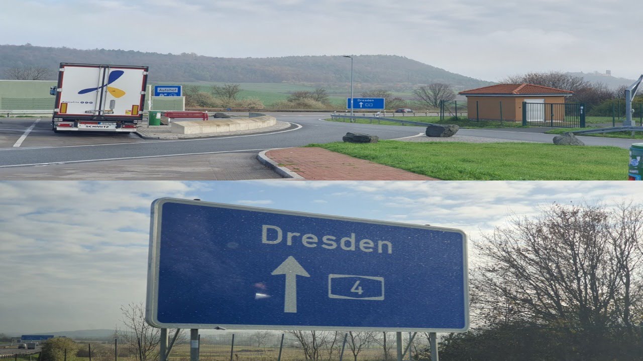 🇩🇪Cologne to Dresden Highway Road & Scenic Views #germany #dresden #cologne #highway #roadtrip #trip