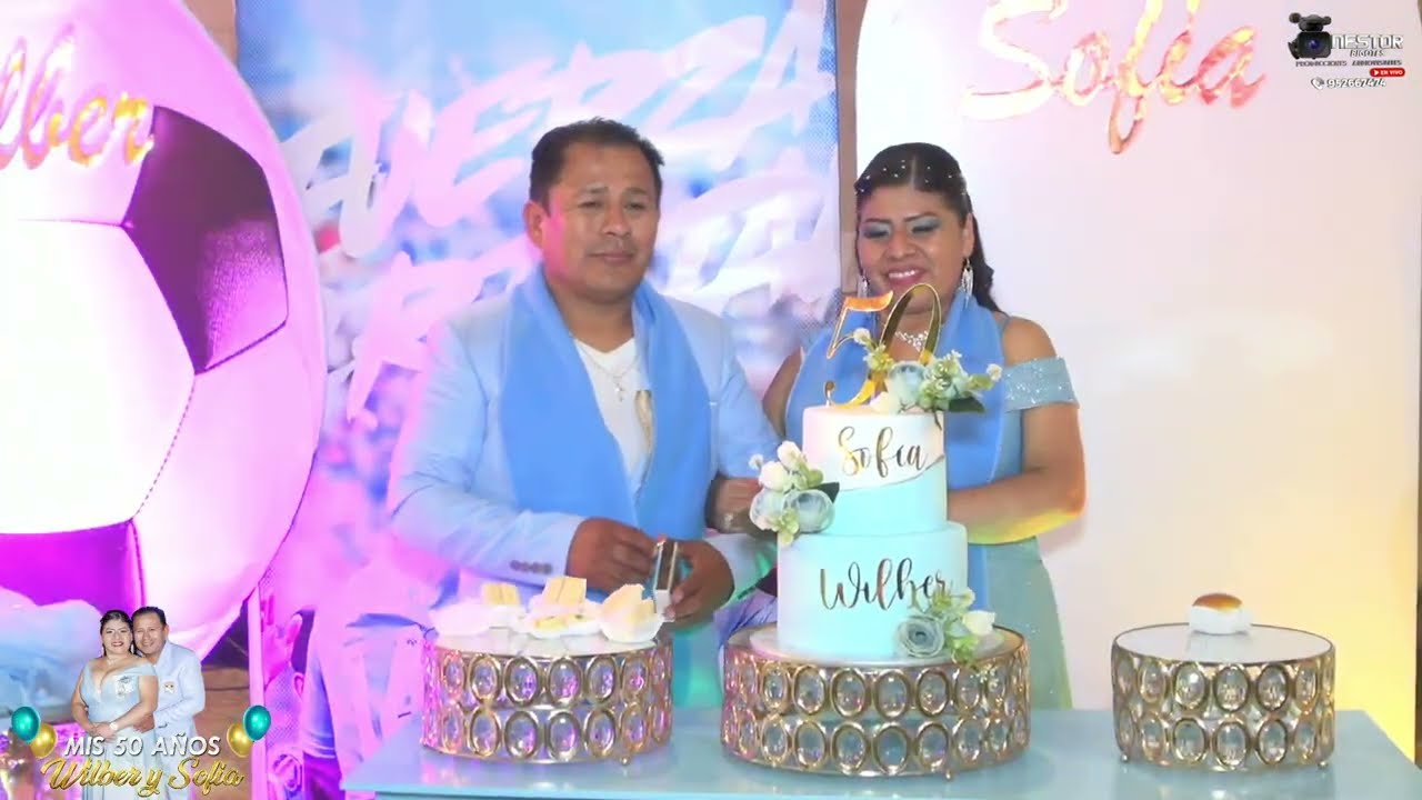 Vol. 3  Mis 50 Años Wilber y Sofia 2025 Tacna Perú