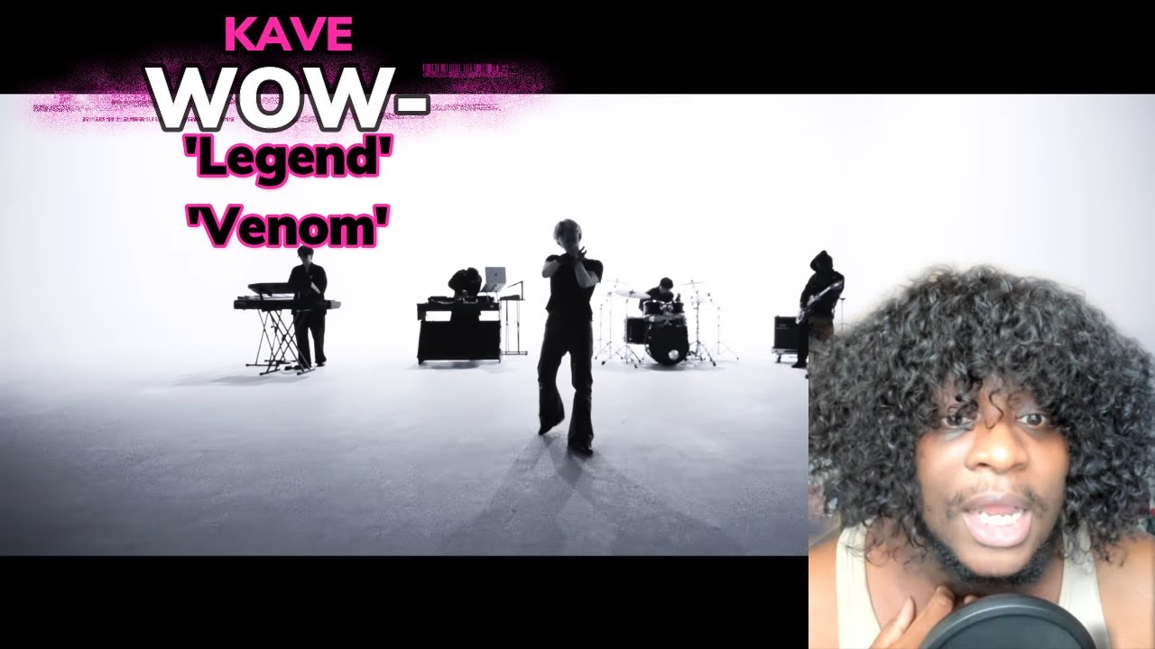 KAVE - Legend M/V & Venom Visualizer Reaction | VIBES-