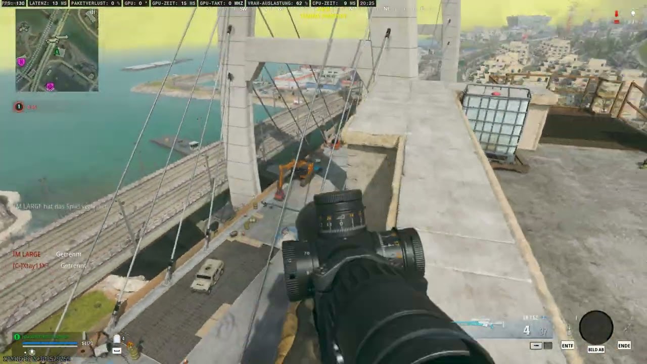 Warzone Urzikstan 2 Sniperfraggs one Minute multitasking #fleischregen #warzone