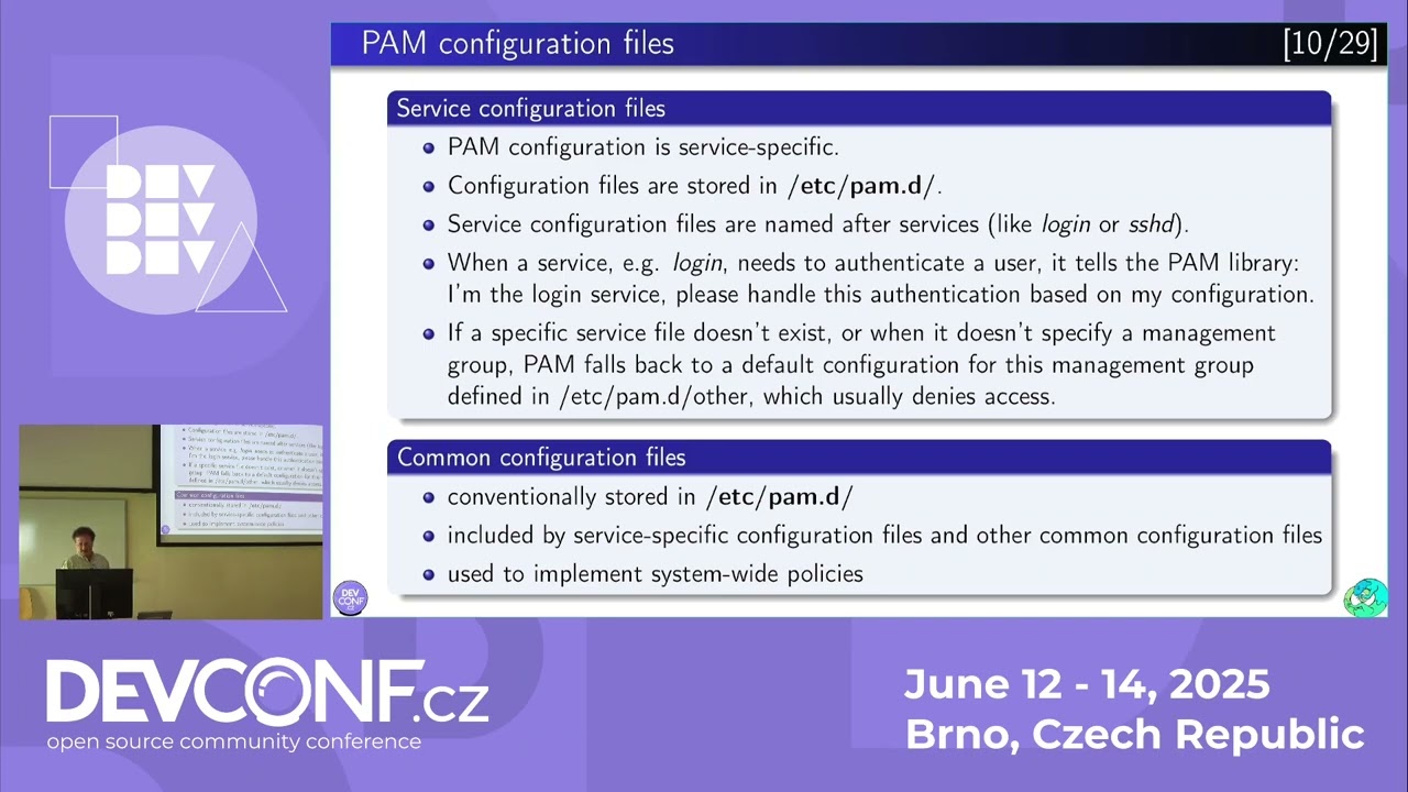 Linux-PAM demystified - DevConf.CZ 2025