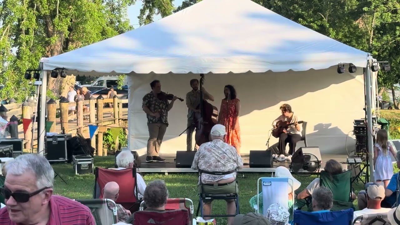 Tatiana Eva-Marie & The Avalon Jazz Band Live At Music On The River In East Haddam, CT - 7/8/24