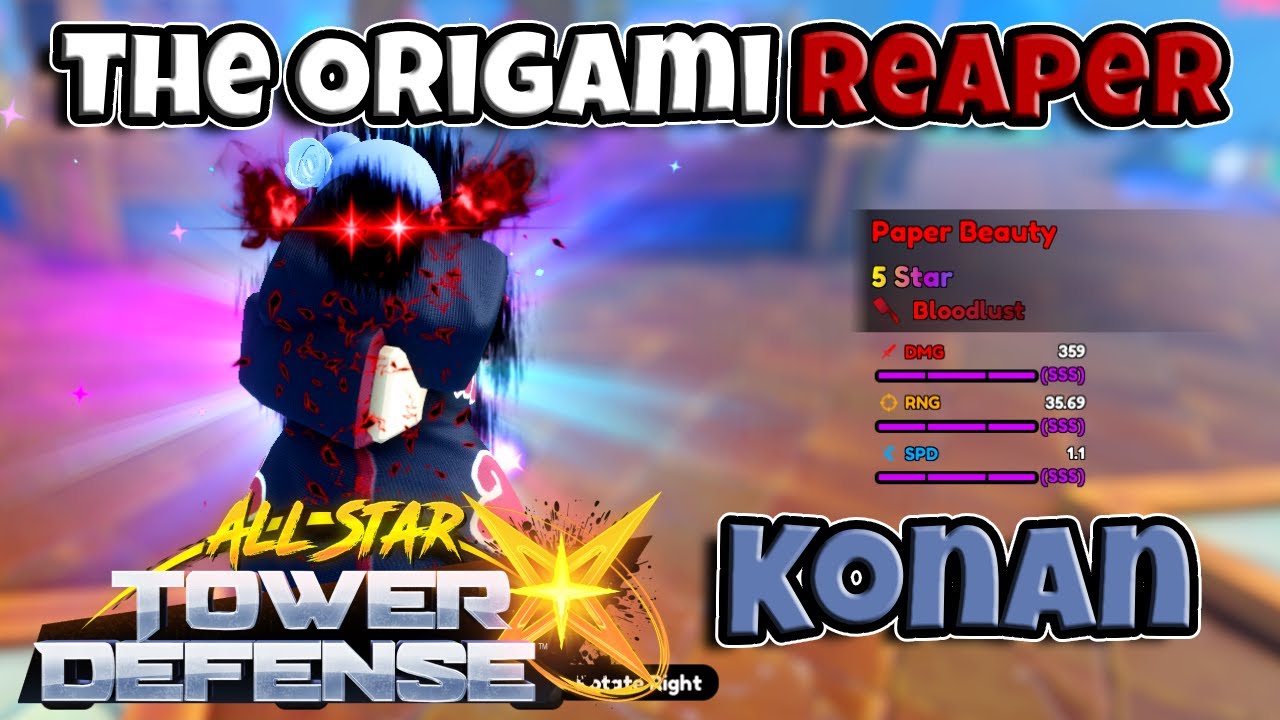 Konan The Origami Reaper Has ARRIVED in ASTD X! (Showcase)