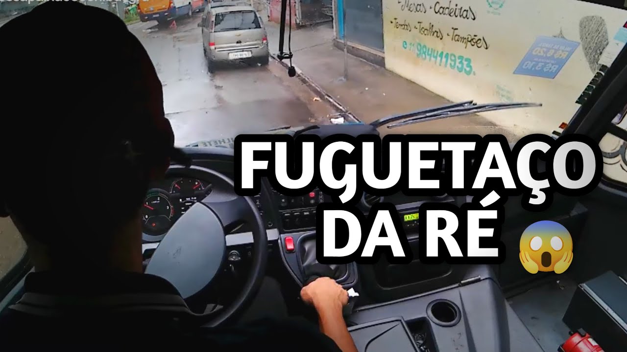 FuguetaAAAAassuu andando de ré 🧐 - Eu Dirigindo Ônibus 
