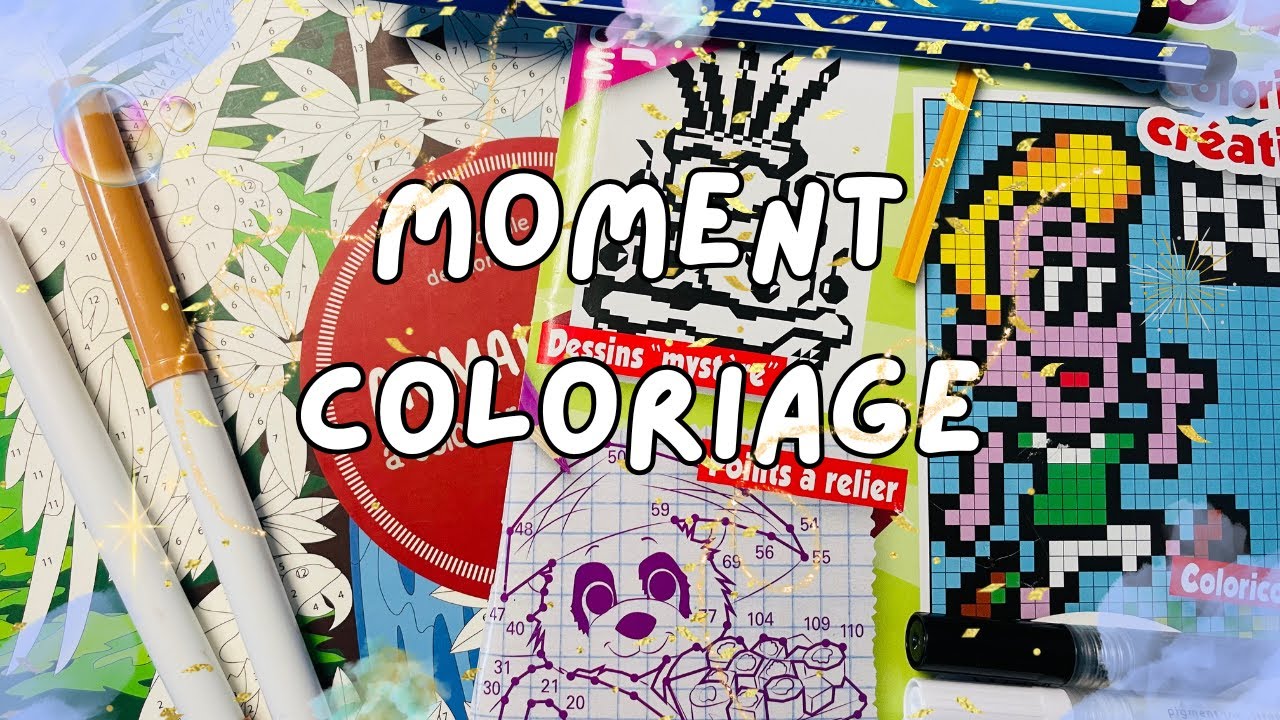 Un petit moment coloriage - Des nouvelles et quelques avancées colo