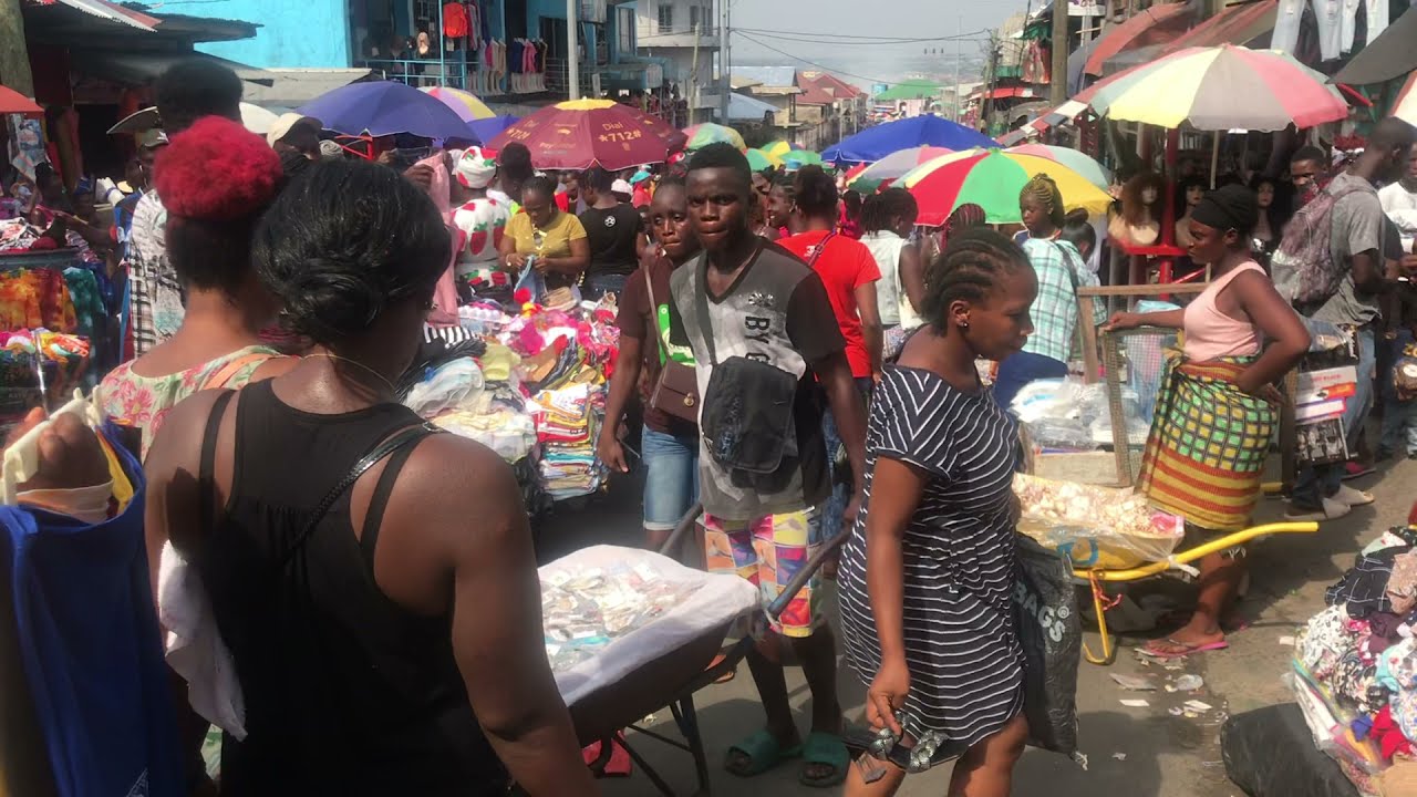 Here's How Crowded Waterside Market Looks After Christmas in Monrovia Liberia 2022