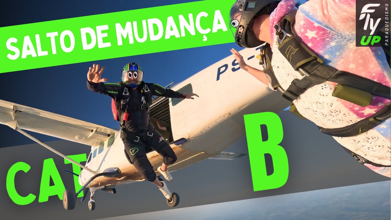 [Paraquedismo] Diversão, peguei a categoria B com 42 saltos
