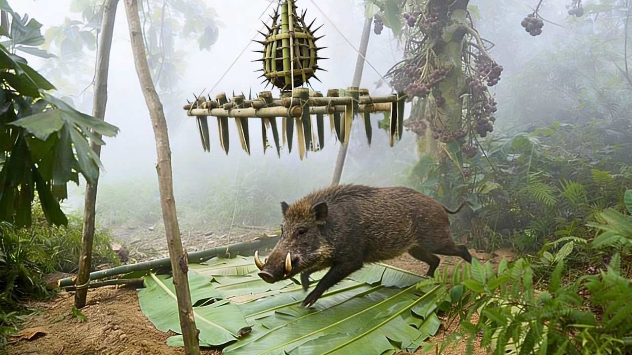 She Hunted a Boar in the Jungle for 21 Days to Save Her Village | @Free Footsteps