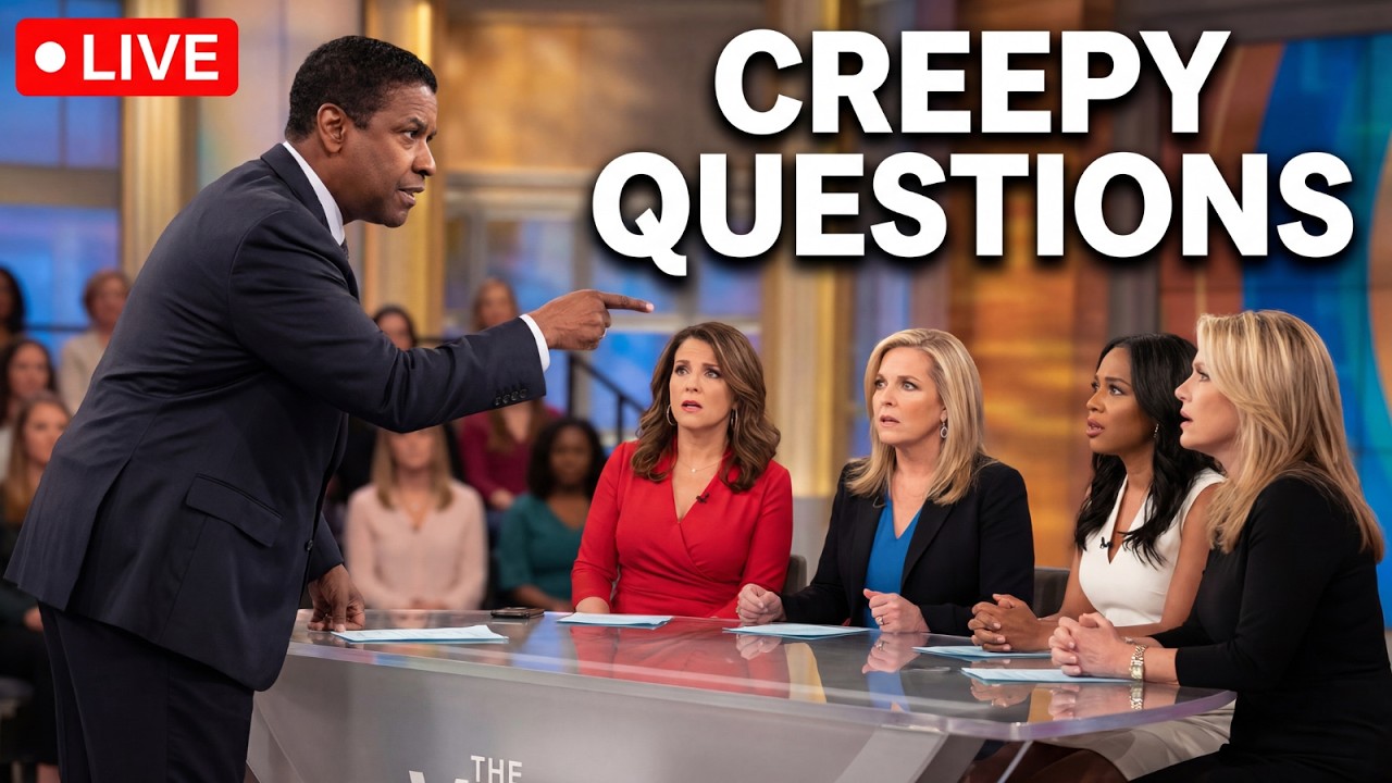 Denzel Washington EXPOSES Creepy Hollywood Questions on Live TV