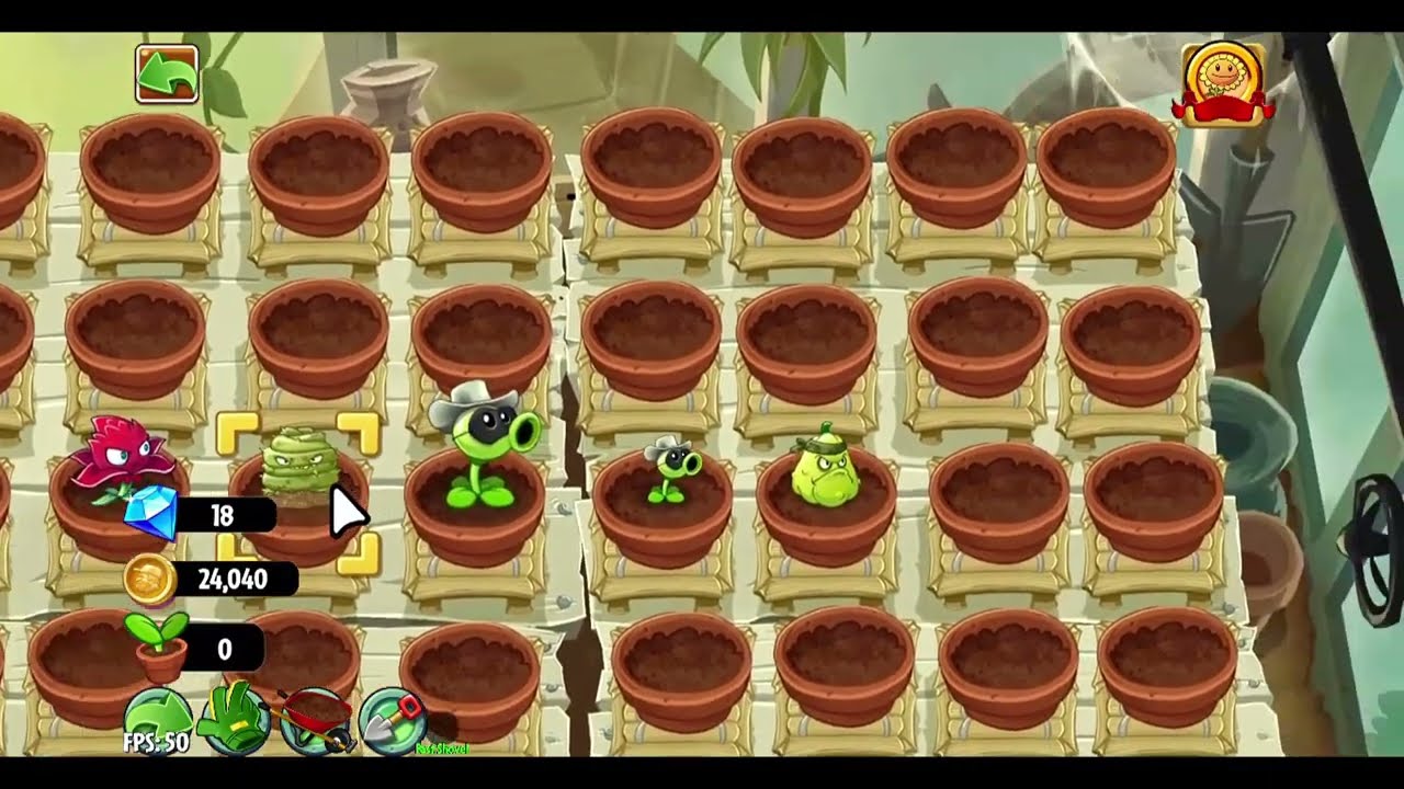 Plants vs zombies 2 Gardendless (gameplay#4) & Zen Garden Update
