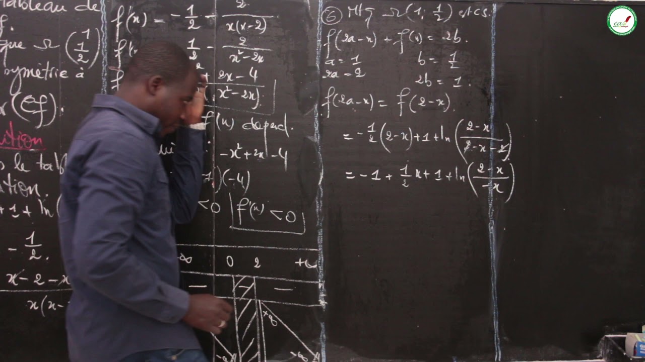 Cours - Terminale L - Mathématiques : Fonctions logarithme népérien / Application / Suite 1 / M.Mbow