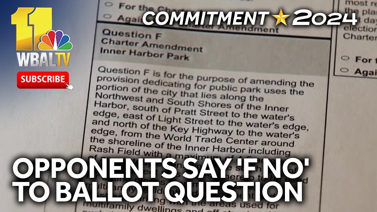 Inner Harbor ballot question opponents go grassroots