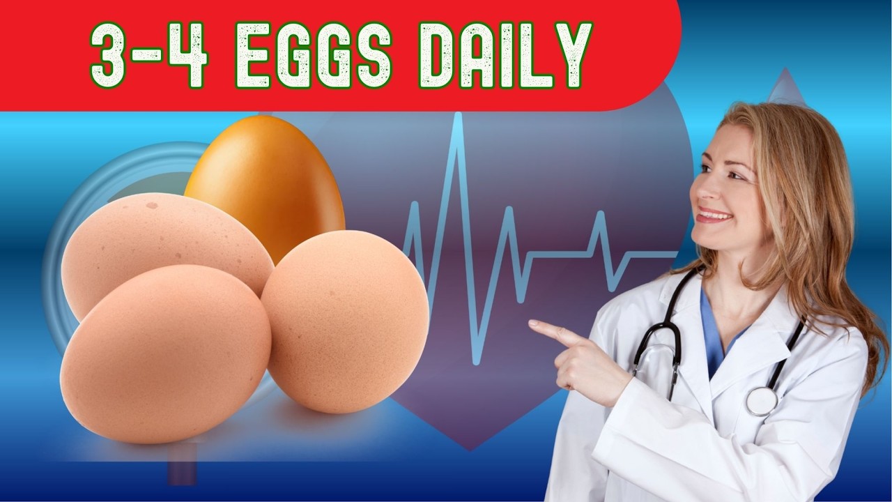 What Happens If You Eat 3–4 Eggs Every Day? (Cholesterol, Heart & Brain Explained)