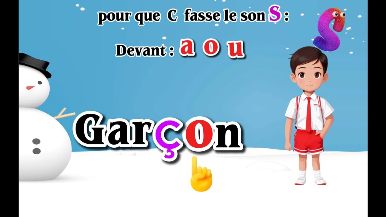 La lettre C - Révision Orthographe (Correspondance entre lettres et sons)