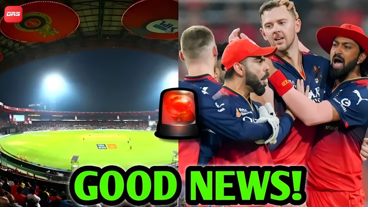 RCB IS BACK! 🔴 Chinnaswamy Stadium Gets Green Signal for IPL 2026 | Huge Update