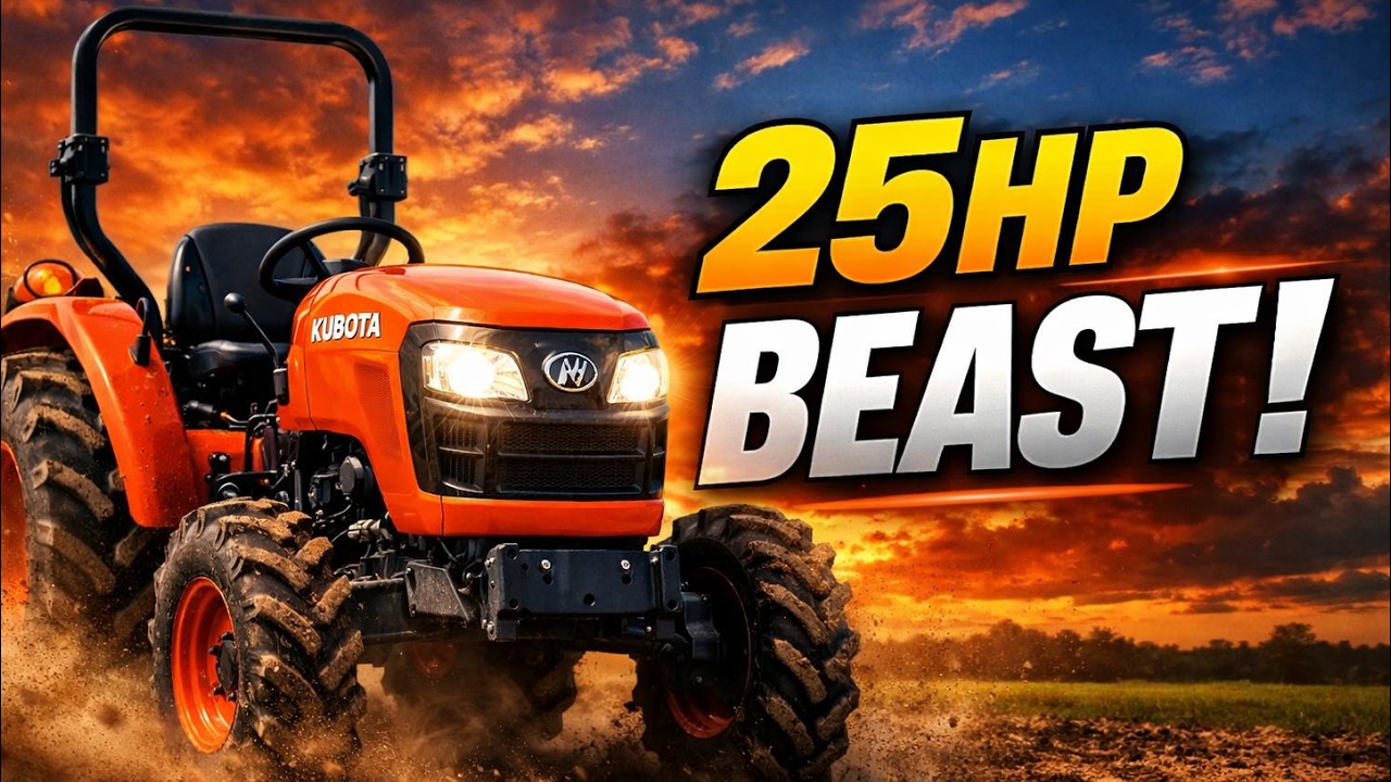 Kubota L2501 Review 2026 – 25HP Compact Tractor Full Walkaround, Price & Specs