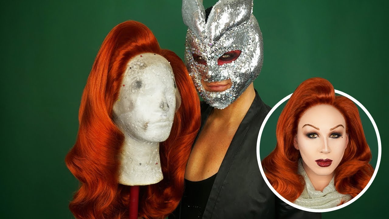 WIG TRANSFORMATION W/ MR VILLBERG - Red Glamour