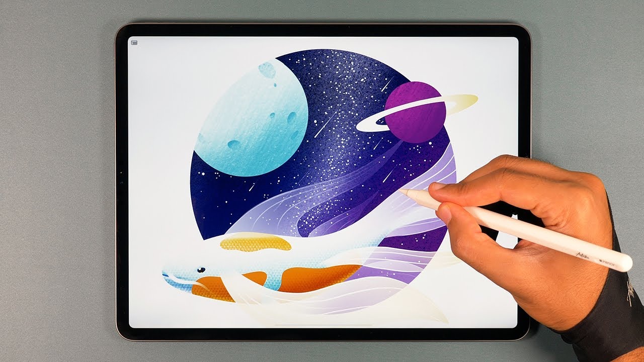 Space Koi | Digital Art