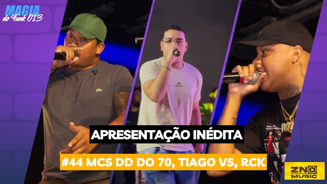 #44- MC’s DD DO 70, TIAGO VS, RCK (Apresentação Inédita) Projeto Favela na voz.