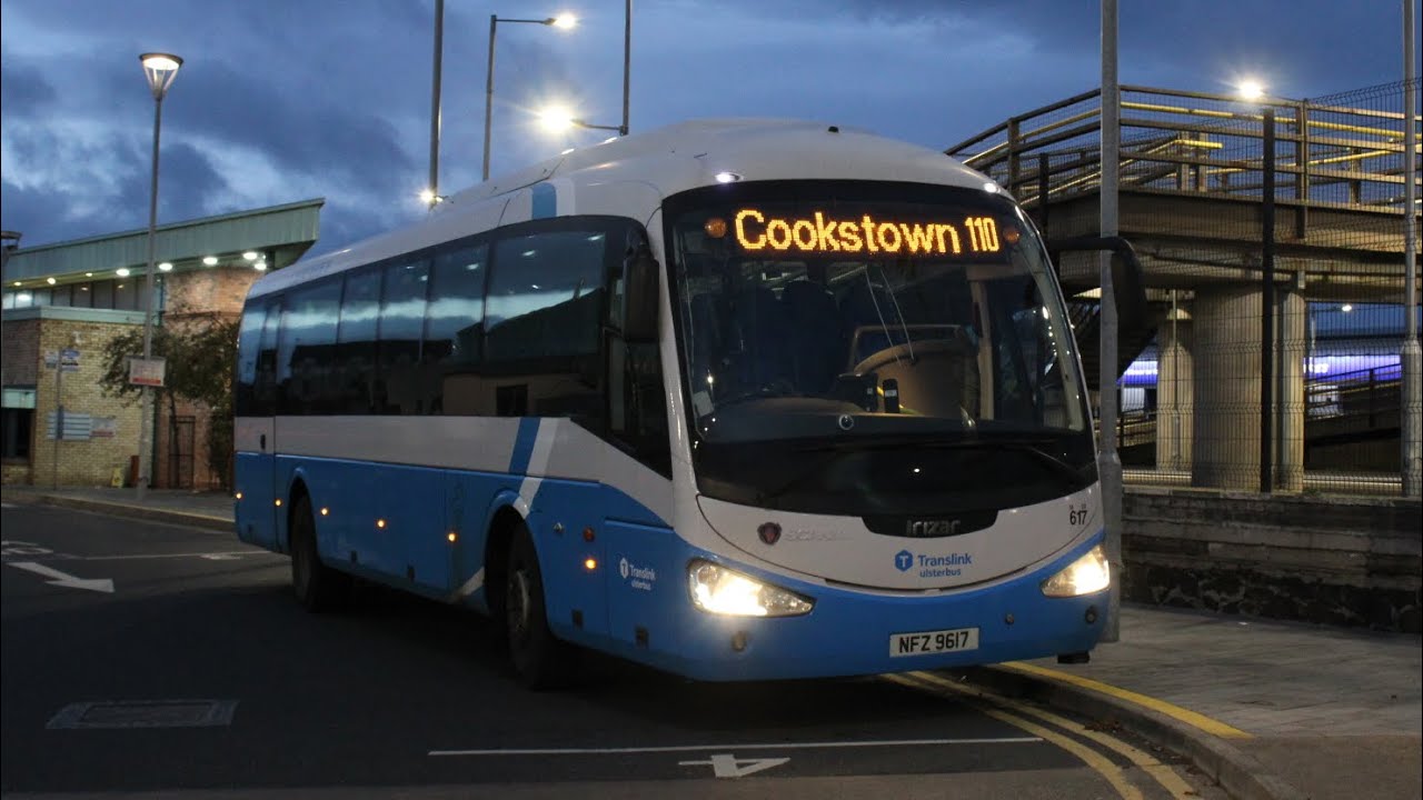 Translink Ulsterbus: Scania K230UB Irizar i4 (617) - Route: 110