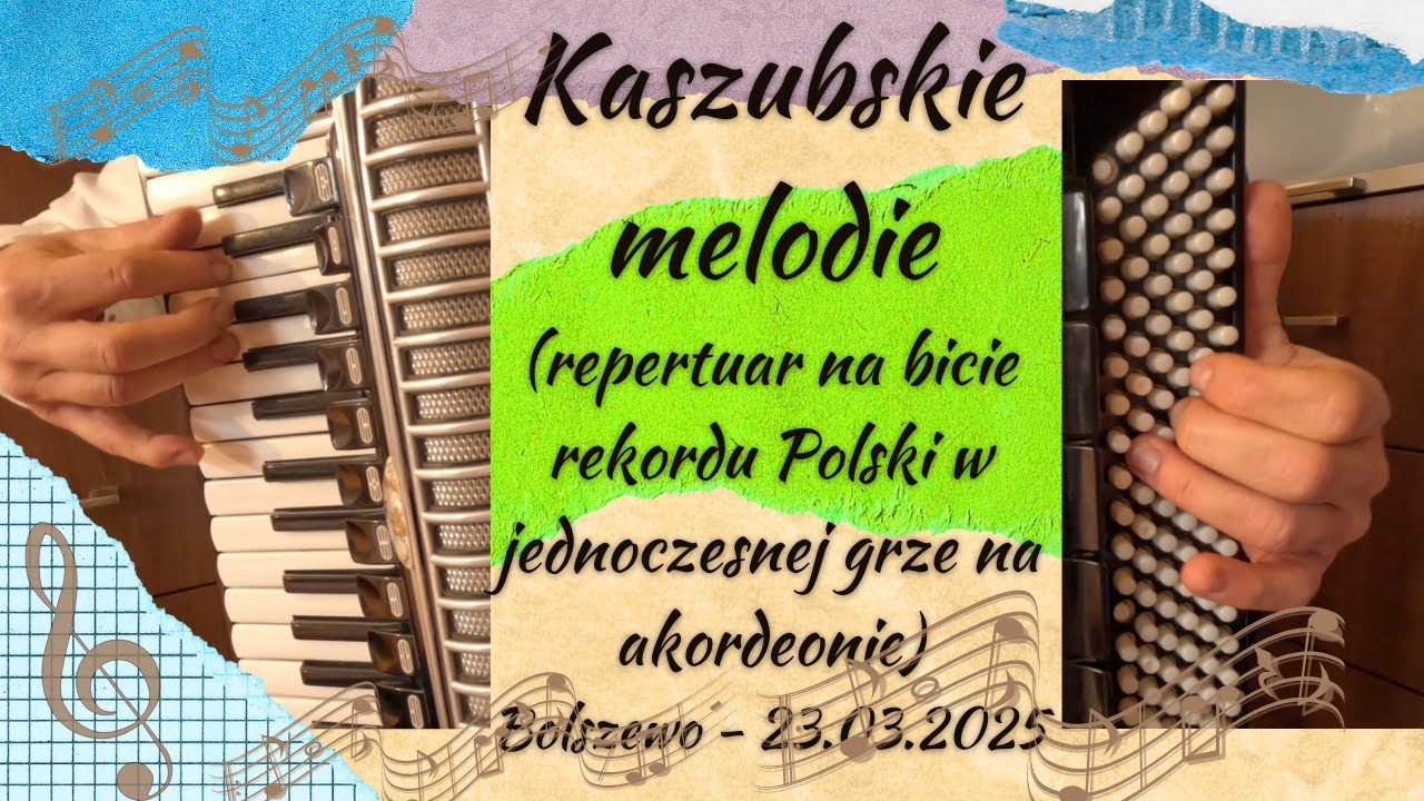 4 melodie kaszubskie - Dzień Jedności Kaszubów, Gmina Wejherowo, Bolszewo 23.03.2025 | akordeon solo