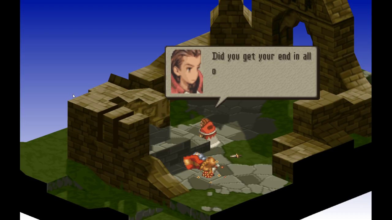 Final Fantasy Tactics War of the Lions - Epilogue / Delita and Ovelia Scene