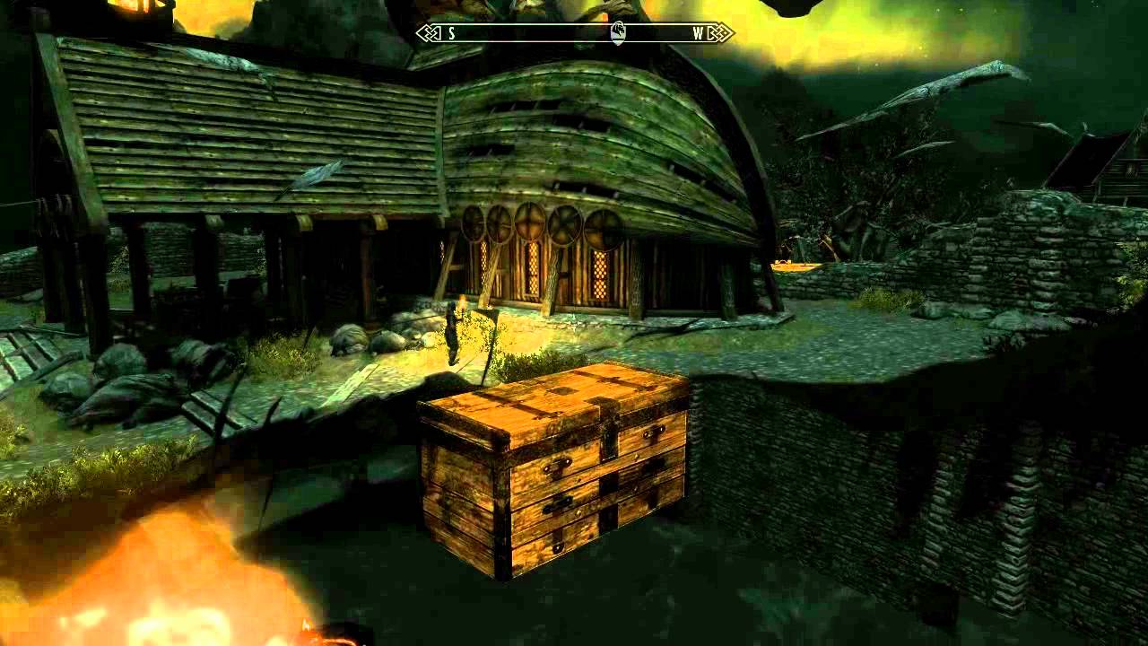 Skyrim glitch chests (with some of the best items) [merchant chests]