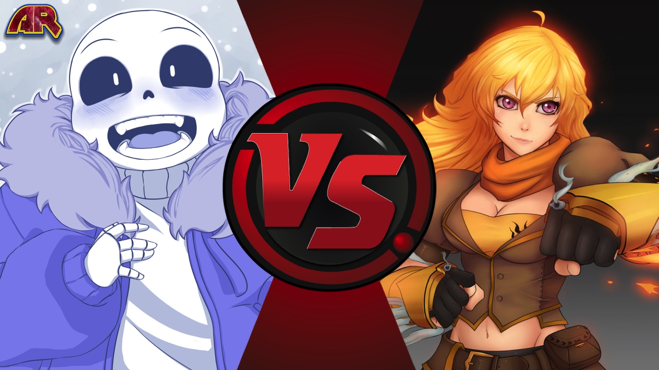 SANS vs YANG! (Undertale vs RWBY) Cartoon Fight Club Episode 156