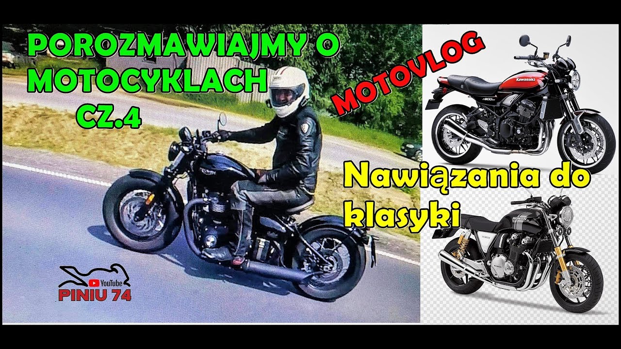 Porozmawiajmy o motocyklach cz.4 | Modele kt&oacute;re nawiązują do klasyk&oacute;w. Motovlog