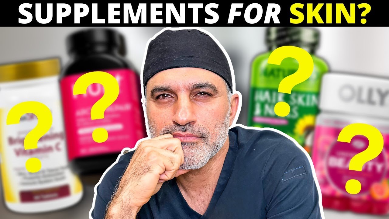 What supplements are necessary for good, healthy skin?