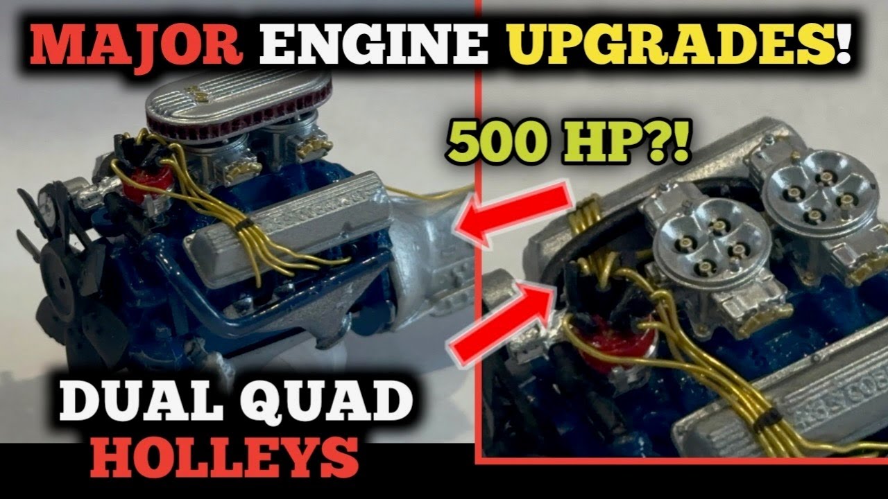 AMT 69 Mercury Cougar Part 2: Upgrades to Engine for 500 HP?!