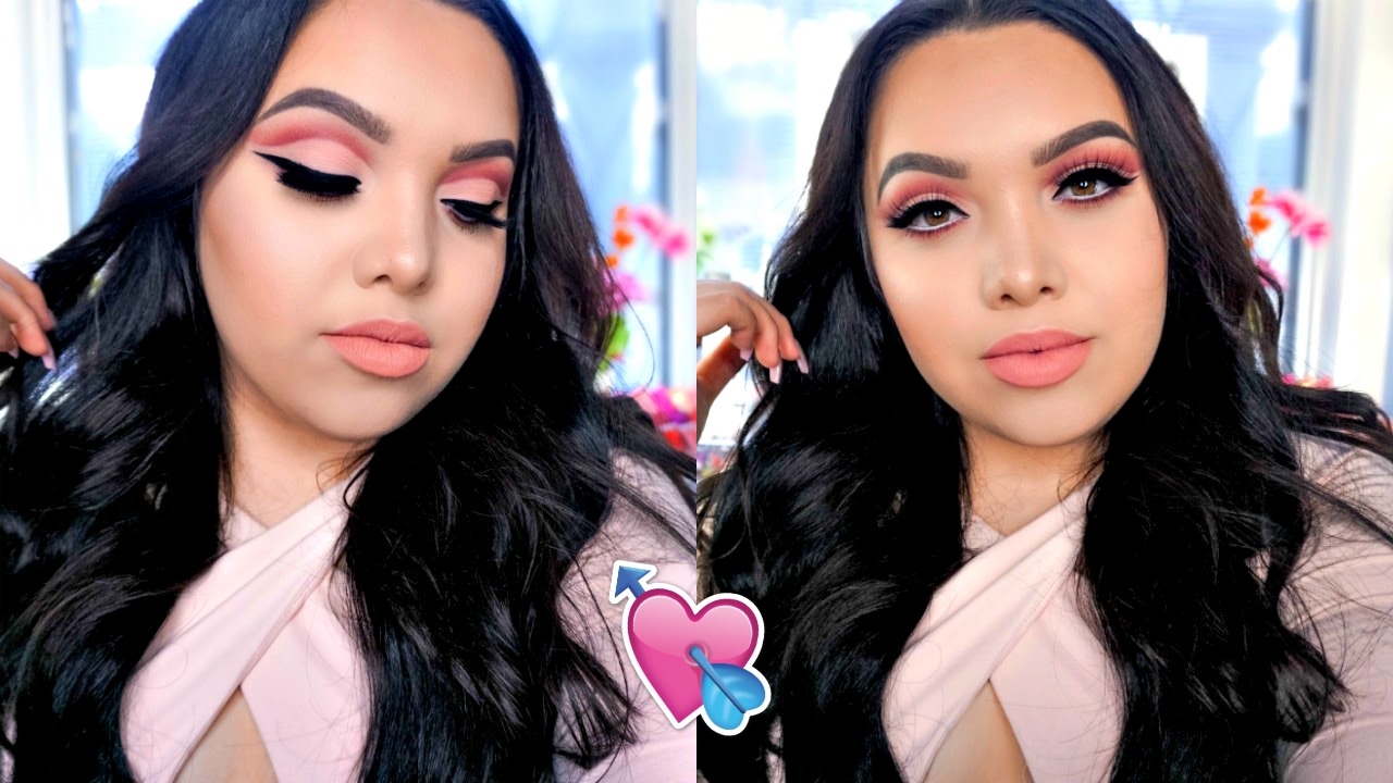 SOFT VALENTINE'S DAY CUT CREASE MAKEUP!