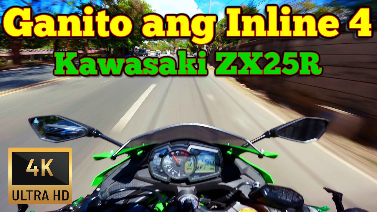 Kawasaki ZX25r - Orion Exhaust Pure Sound (No wind noise) [4K]