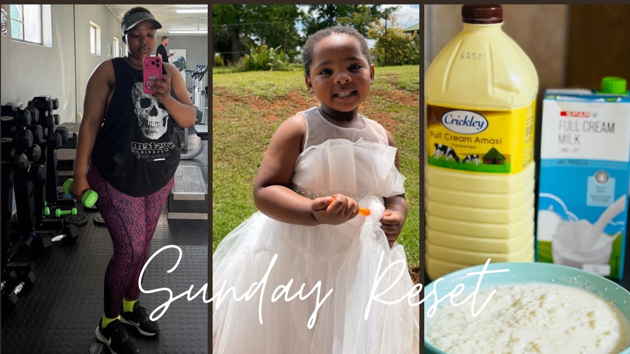 VLOG : SUNDAY RESET || GYM || LET’S GO TO CHURCH || CLEANING || IRONING || COOKING.