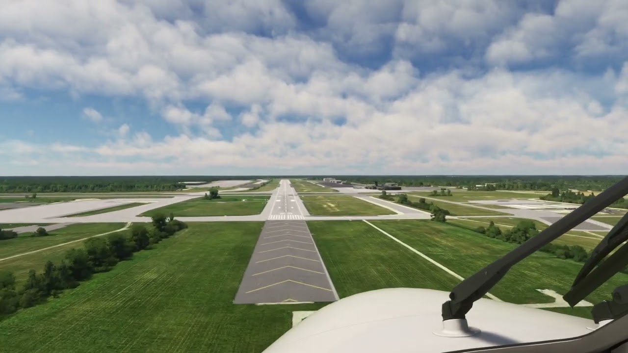 Landing in Tulsa Oklahoma | KTUL (TUL) | Tulsa International Airport #airplanelanding #landingvideo