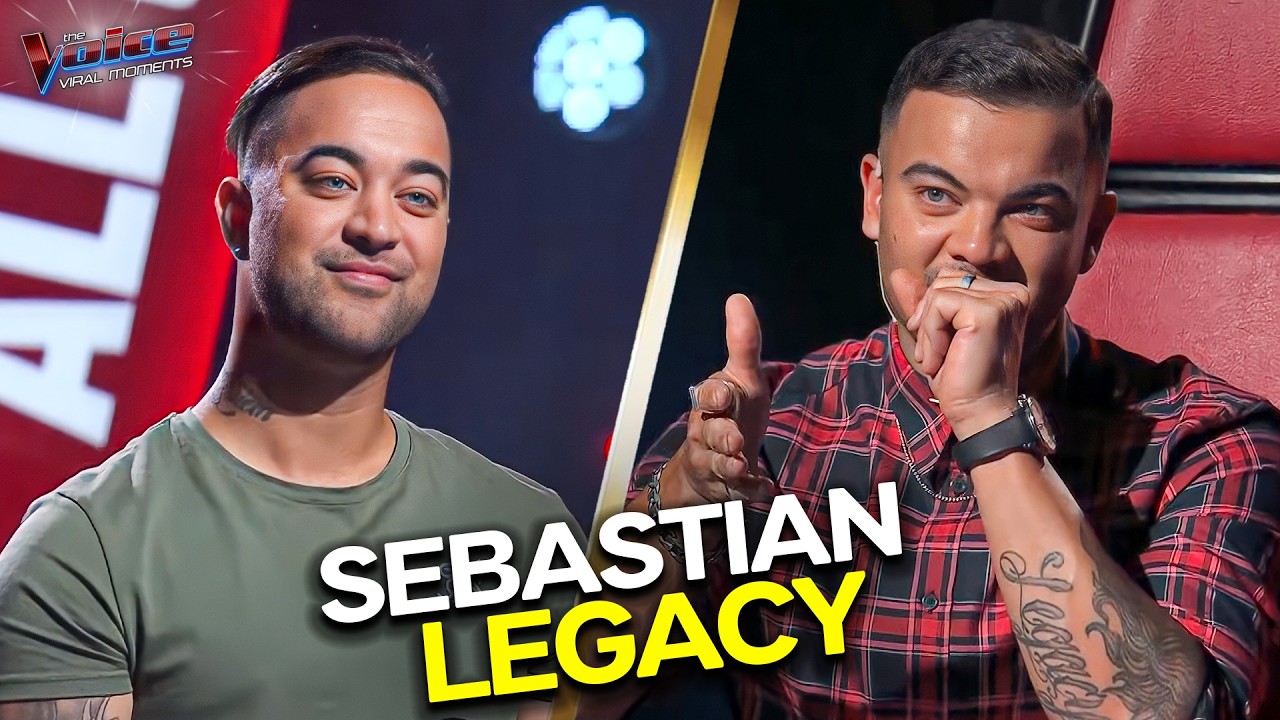 Guy Sebastian Froze…When He Realized His Brother Was Auditioning | The Voice