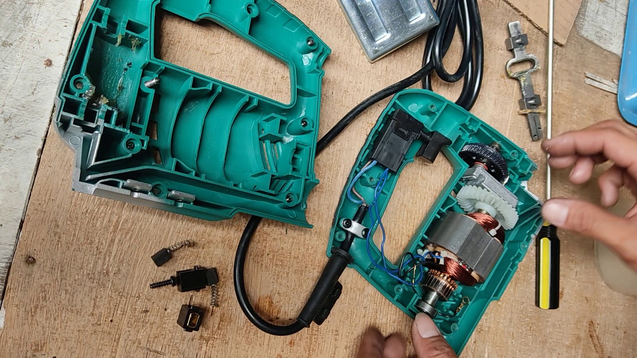 mailtank jigsaw troubleshooting and carbon brush replacement