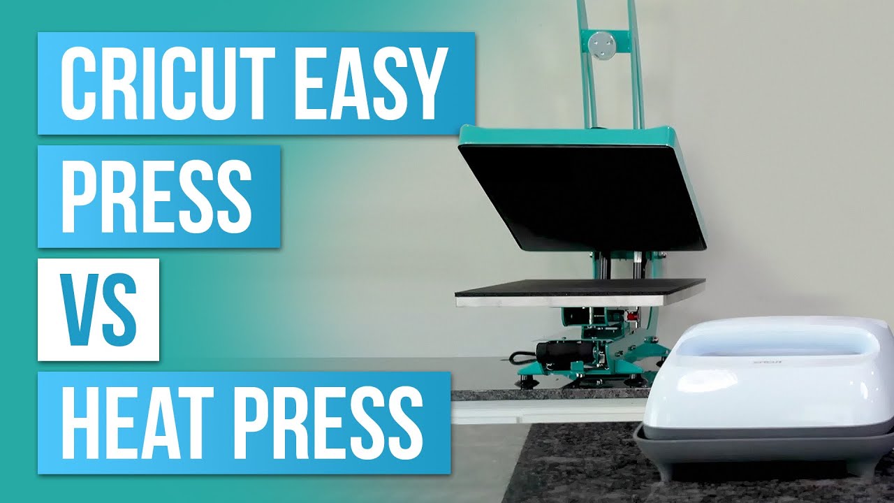 🤩 Cricut Easy Press VS Heat Press Comparison Pros Cons