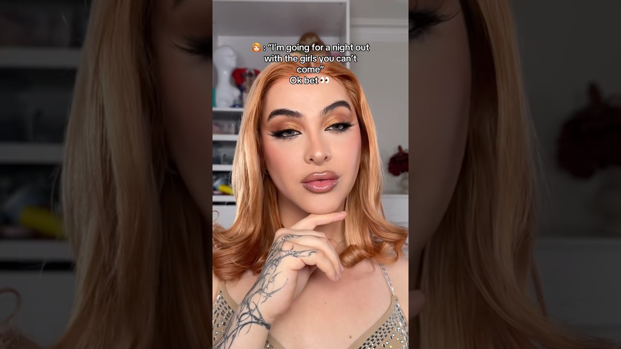 See you there I guess 👀👩🏻🧑🏻&zwj;🦱 #makeup #genderfluid @nyxcosmetics @sephorauk @MakeupRevolution
