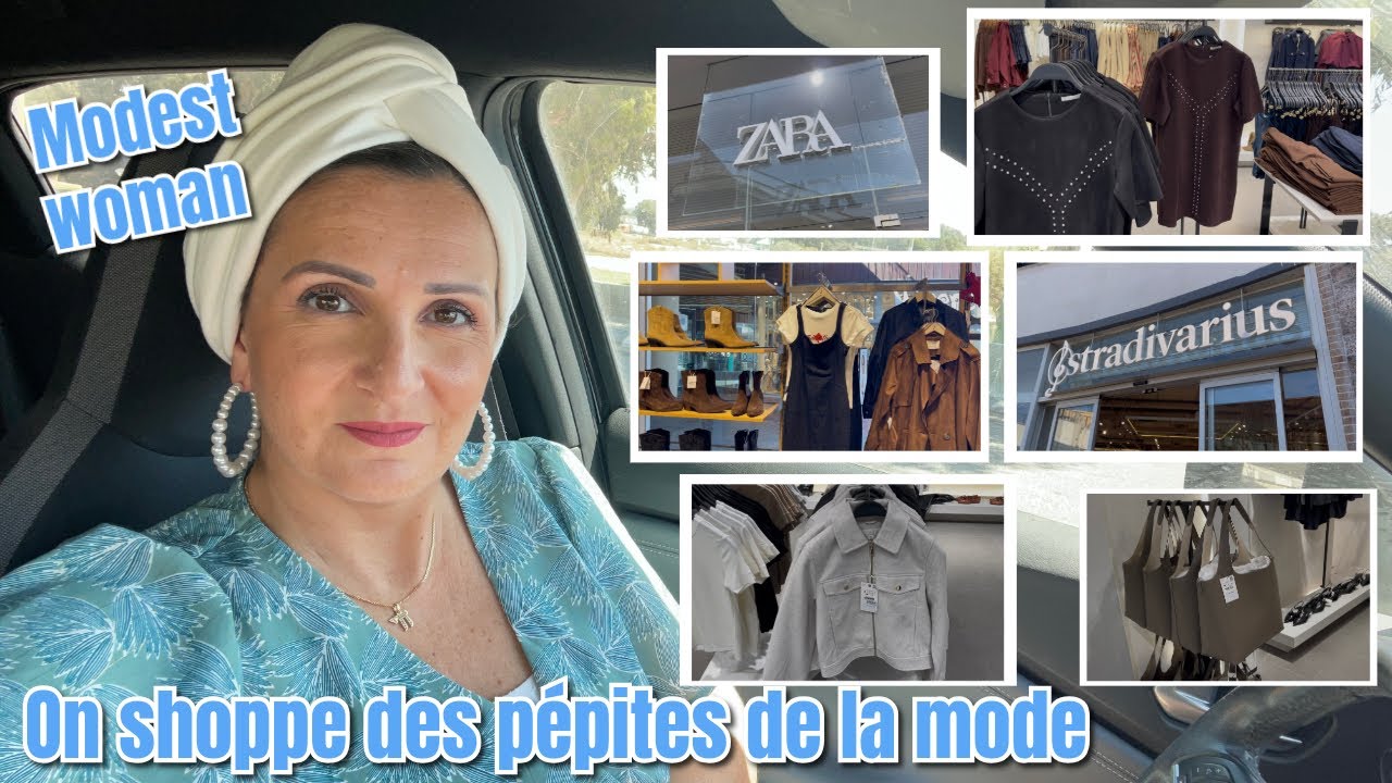 Shopping Tsniout 👗 | Vlog Mode Modeste Ultra Moderne + Looks Tendances Automne 🍂 2025 !