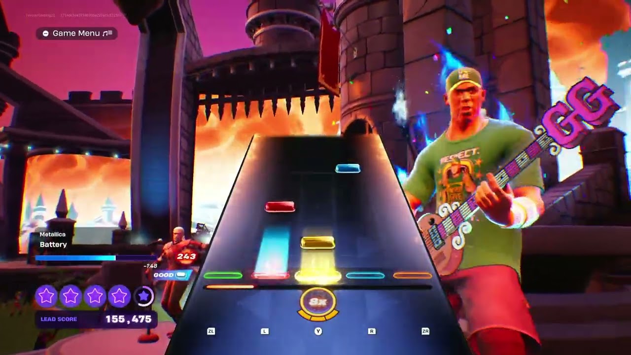 Battery - Metallica - 99% Gold Stars on Lead - 281,453