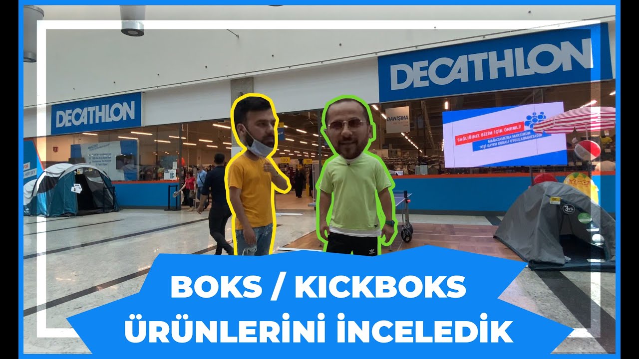 Decathlon'da Boks / Kickboks Ürünlerini İnceledik