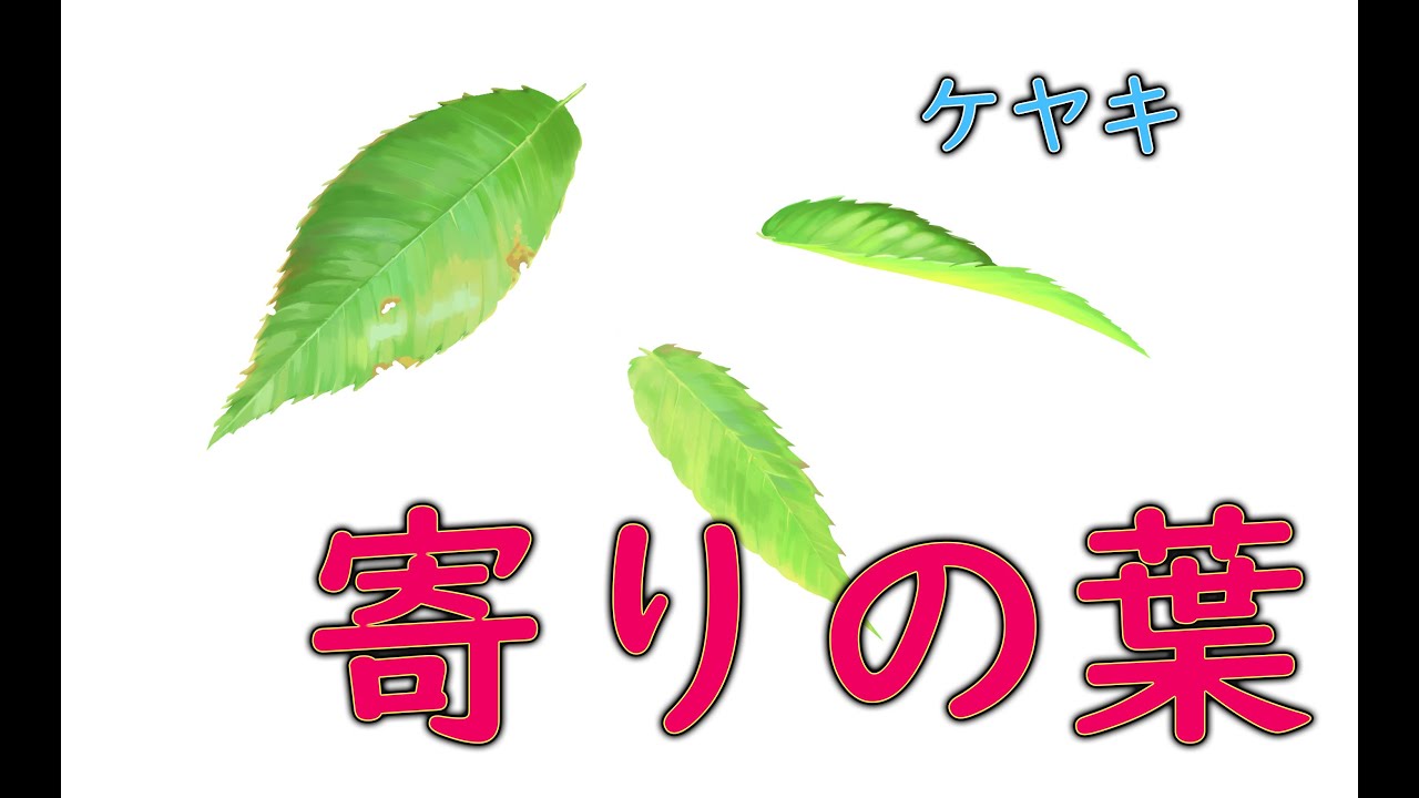デジタル風景画　自然物：草や葉のストロークの出し方！#02　寄りの葉っぱの描き方