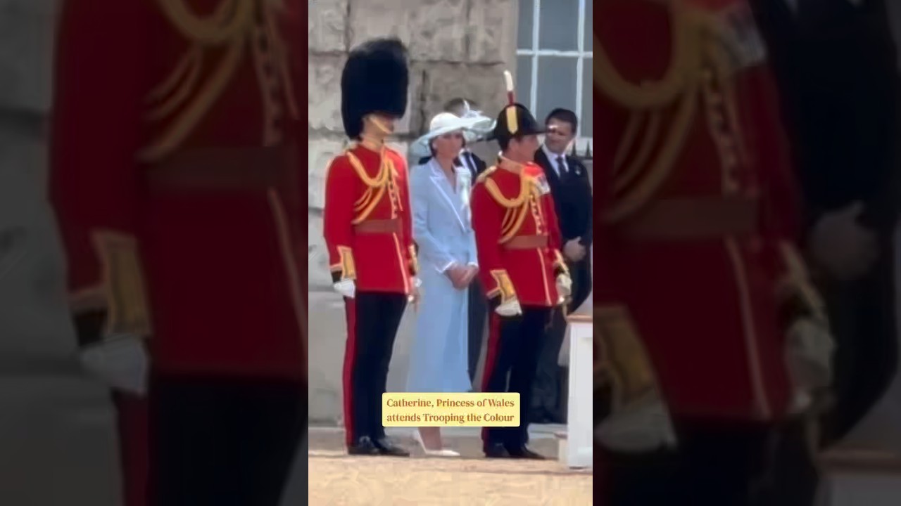 The Princess of Wales attends the Kings Birthday Parade 2026