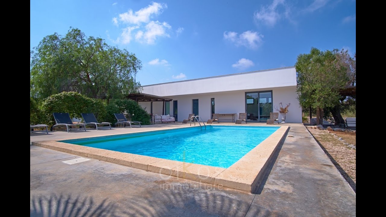3 bedrooms villa in Carovigno with pool and panoramic sea views