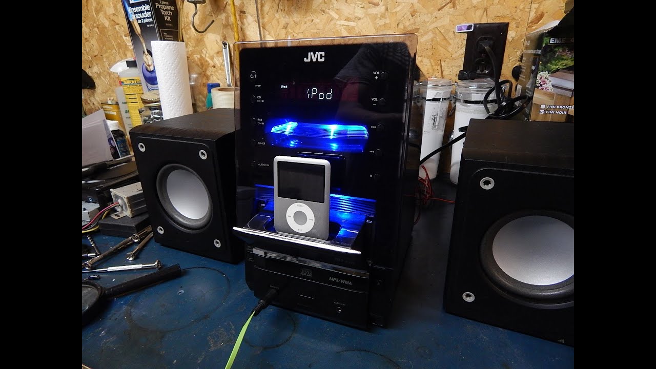 JVC UXLP5 MICRO-SYSTEM  *REPAIR NO DISPLAY*