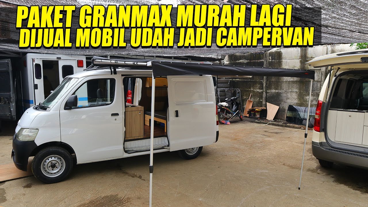 PAKET MURAH GRANMAX CAMPERVAN ADA LAGI CUMA SEGINI DOANG