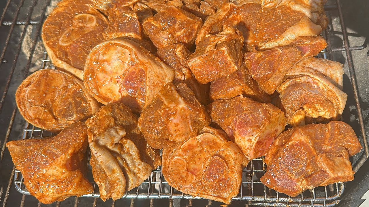 Ghana grilled pork recipe/how to prepare ghana's authentic grilled pork for dinner