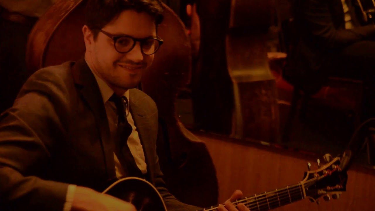 'Blues in Bebop' (Kenny Dorham) - Pasquale Grasso, guitar, Jon Roche, bass, Mezzrow, NYC 12-6-2015